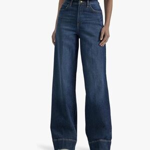 Lee Dark Blue Women's Wide Leg Jeans